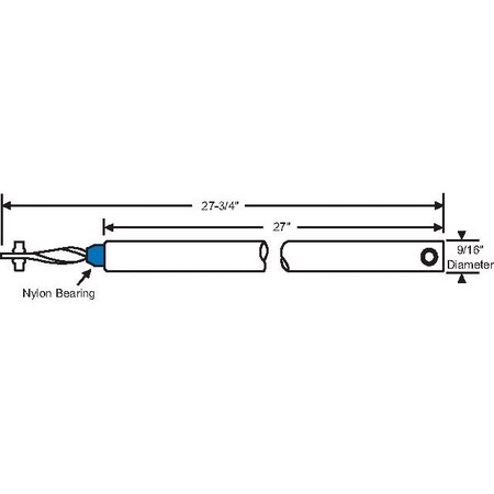 Strybuc 27in Blue Spiral Balance 70-N27SB